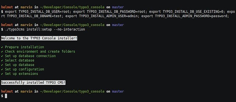 TYPO3 Console TYPO3 Console