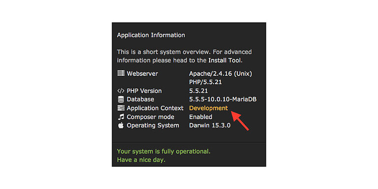 application information 