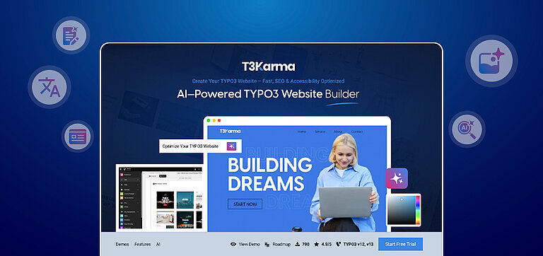 T3Karma AI website builder T3Karma AI website builder