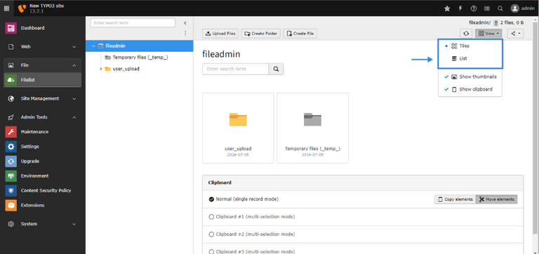 Set Default Listing Resources ViewMode Set Default Listing Resources ViewMode