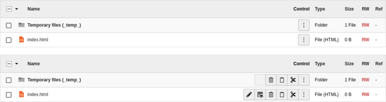 The TSconfig option “options.file_list.primaryActions” The TSconfig option “options.file_list.primaryActions”