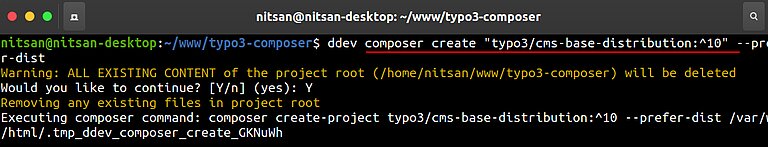 Prerequisite for TYPO3 Composer Prerequisite for TYPO3 Composer