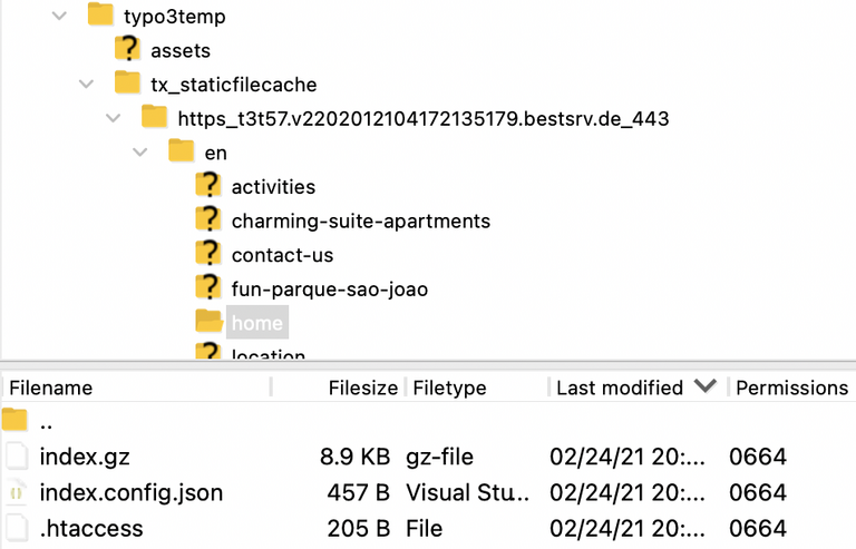 check typo3 super cache check typo3 super cache