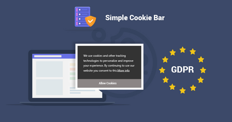 Simple Cookie Bar TYPO3 Extension
