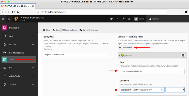 How to Manage Multiple Sites & Base Variants?