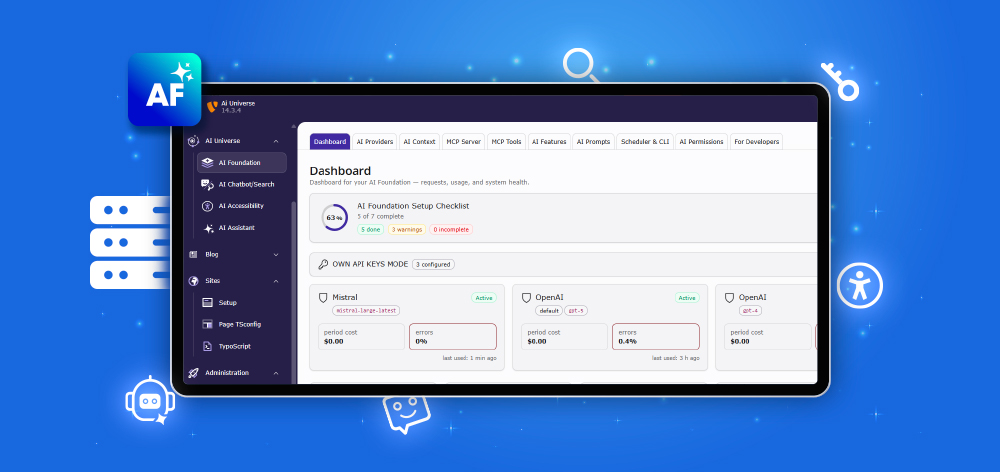 MCP-First AI Foundation for TYPO3: Turn TYPO3 Into an AI-Ready Platform