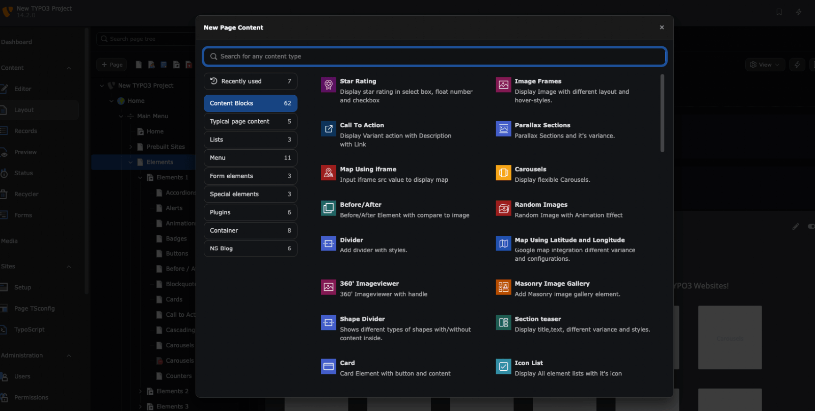 Moving from FlexForms to Content Blocks Moving from FlexForms to Content Blocks