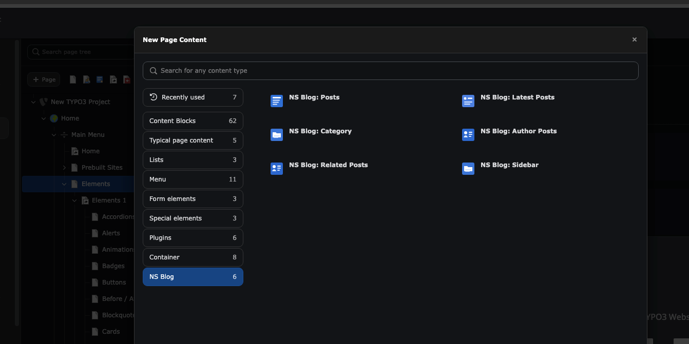 ns_blog - TYPO3 Blog Solution ns_blog - TYPO3 Blog Solution