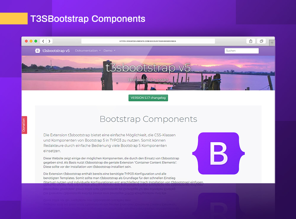 T3SBootstrap Components