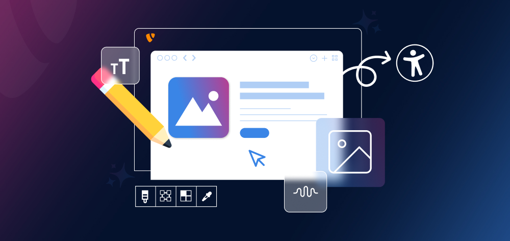TYPO3 AI for barrier free website