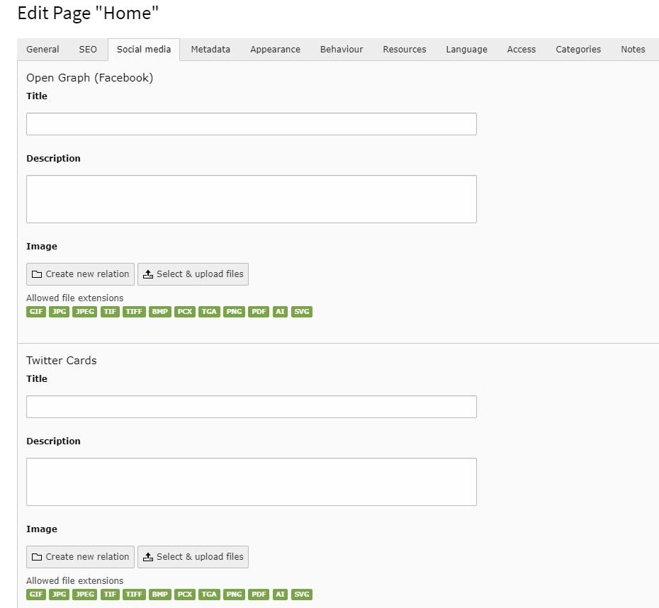 Setup OG tags for Social Media Setup OG tags for Social Media