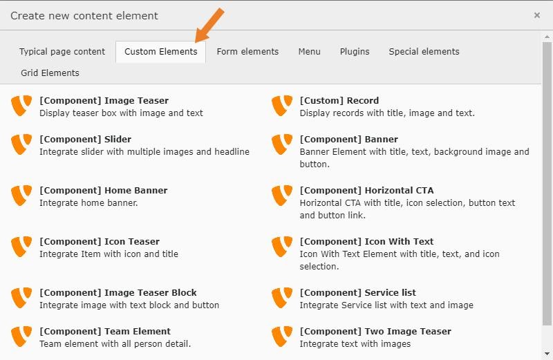 Custom Elements Custom Elements