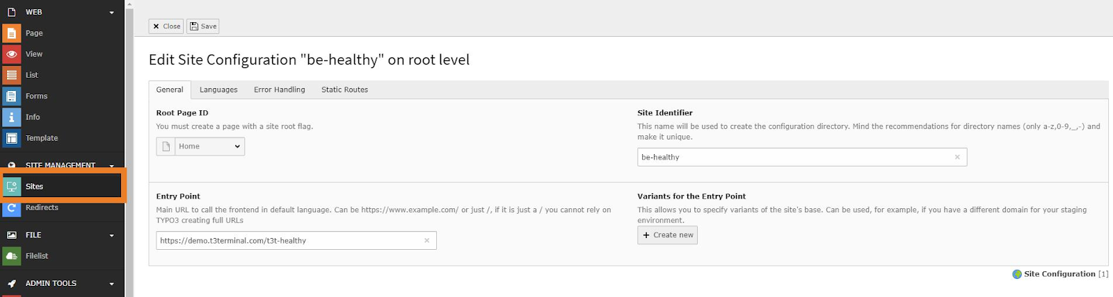 Site Management Site Management