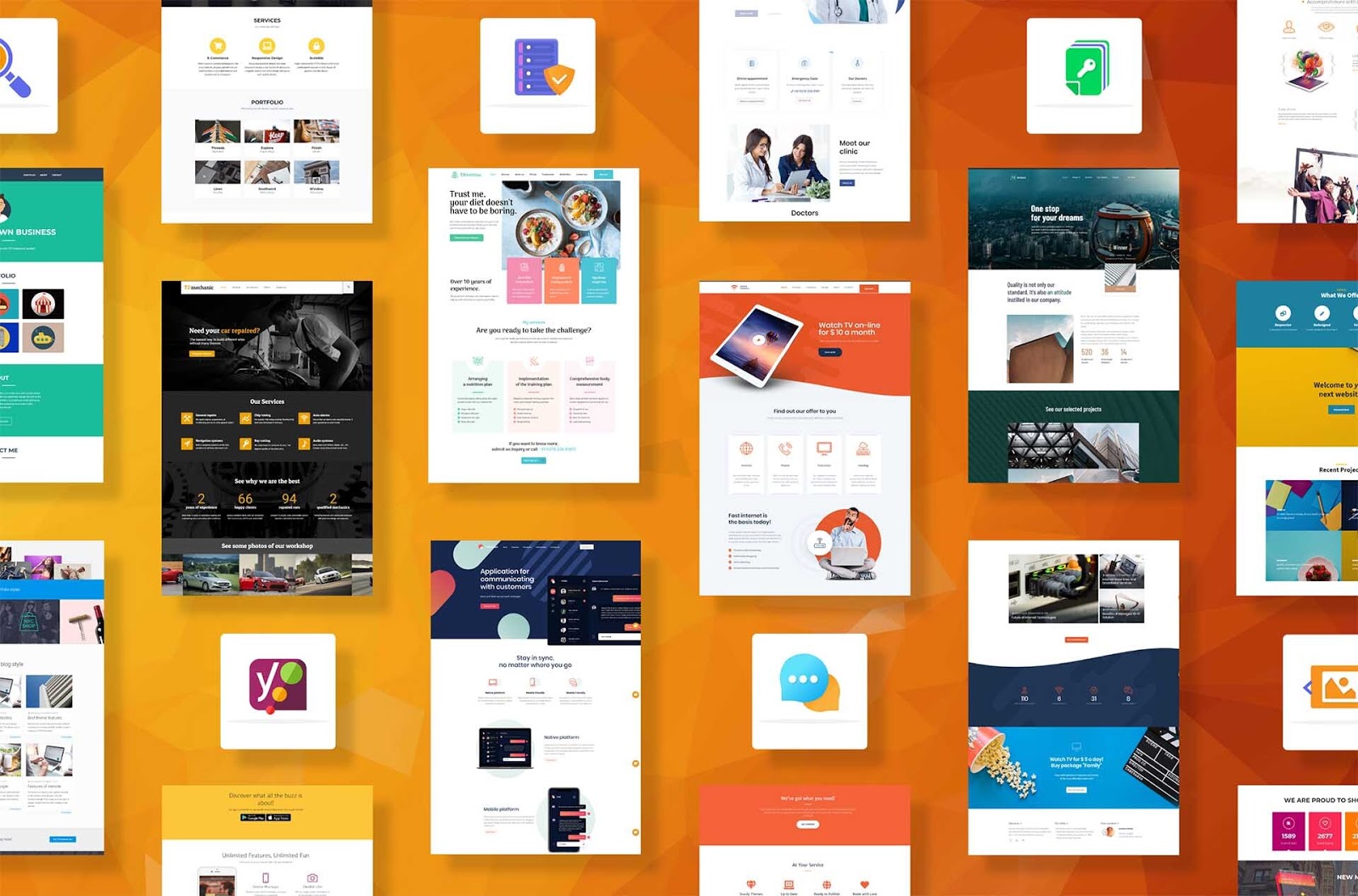 Choose your dream website design
