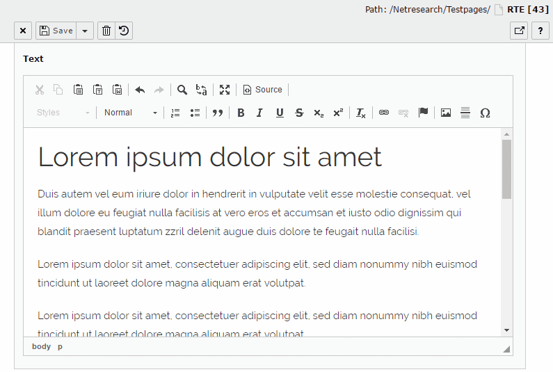 How can we allow images into CKEditor TYPO3?