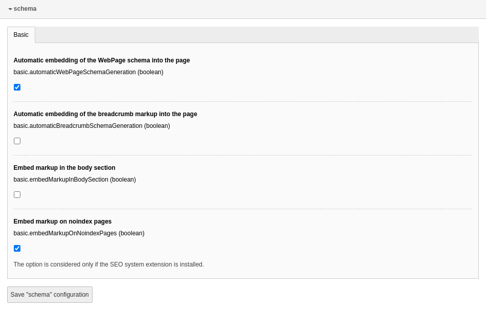 Embedding schema.org vocabulary