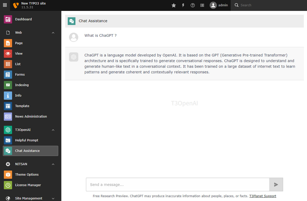 Chat Assistance Chat Assistance