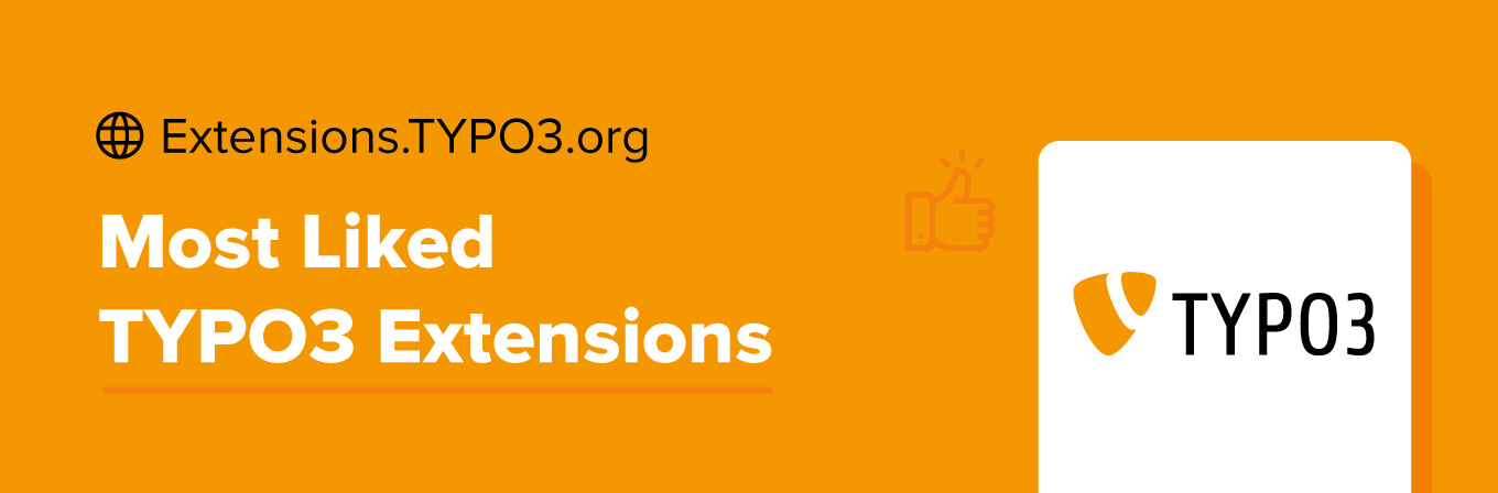 Most Liked TYPO3 Extensions from TER Most Liked TYPO3 Extensions from TER