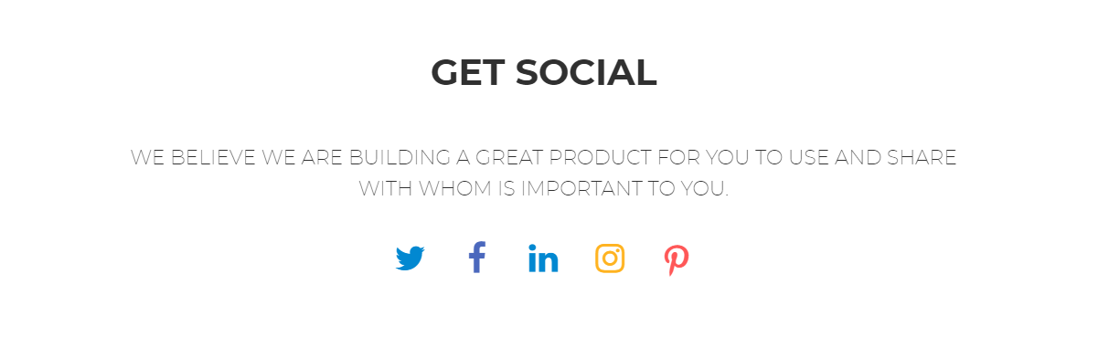 Social Media Profiles Social Media Profiles