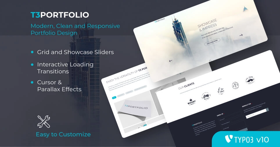 T3 Portfolio - Responsive TYPO3 Template T3 Portfolio - Responsive TYPO3 Template