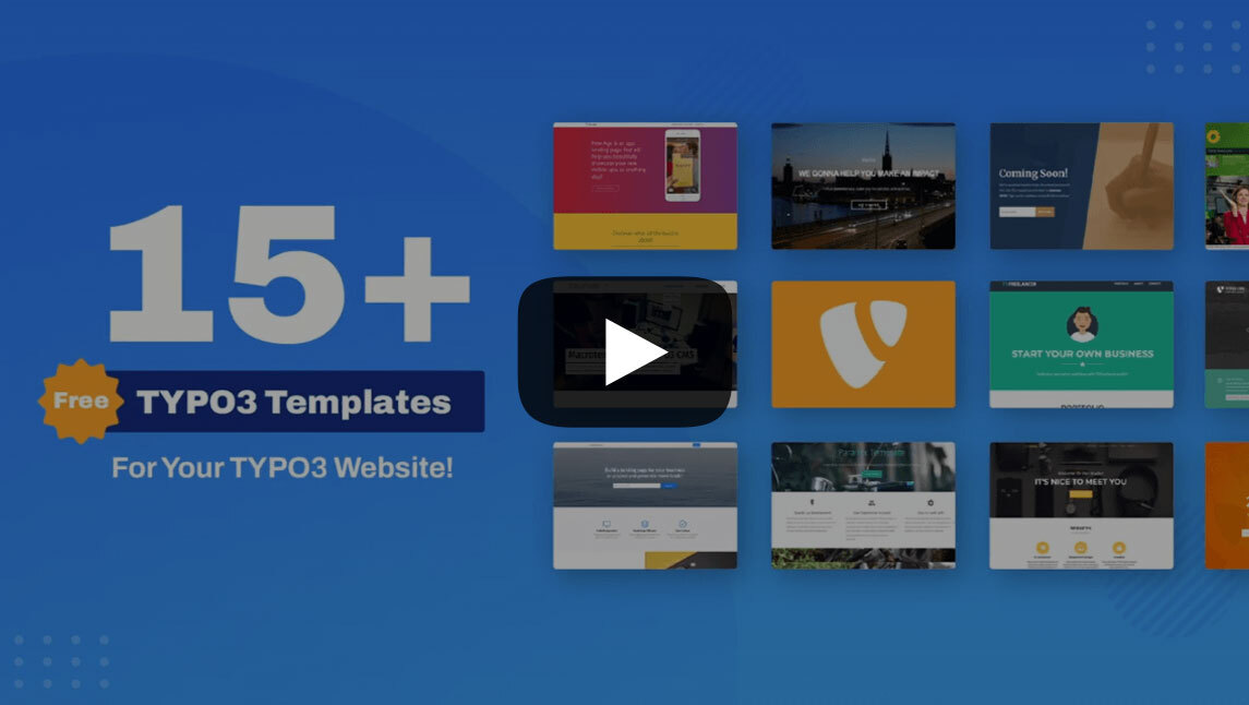 155+ TYPO3 free templates