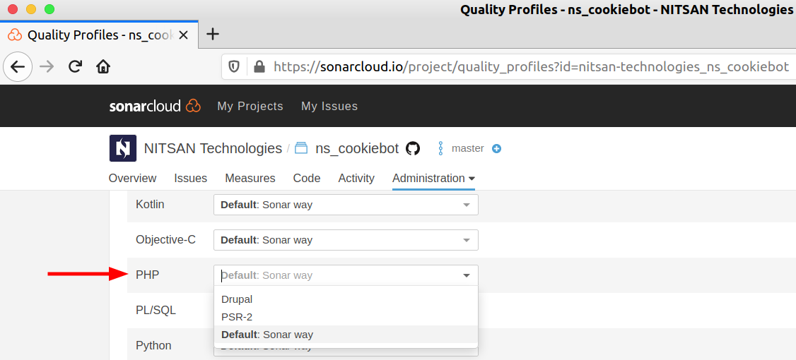 Choose Your Language Settings.