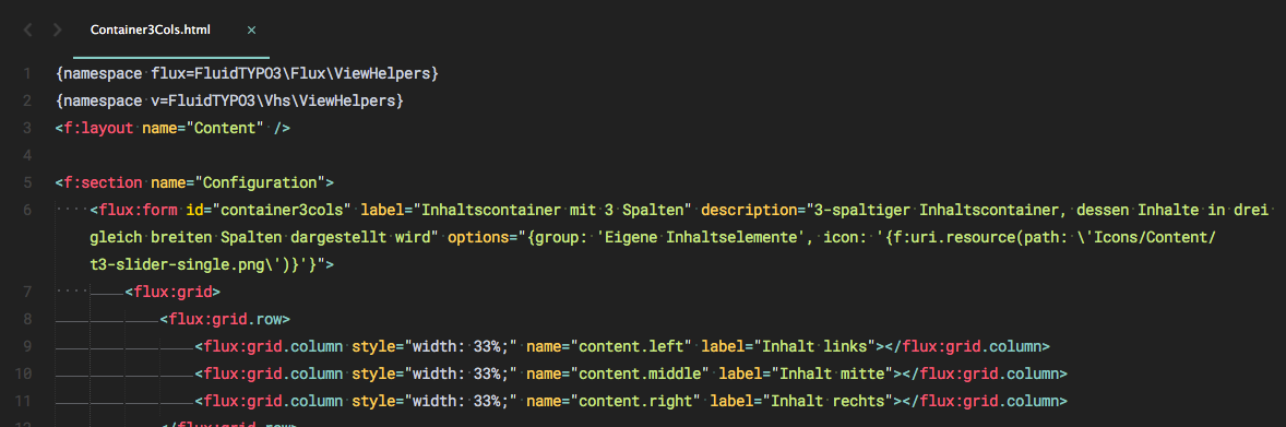 FLUX - FluidTYPO3.org