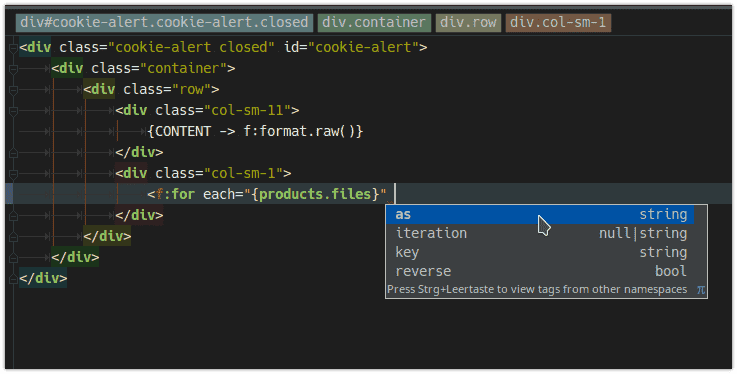 IDEs Support TYPO3 Fluid IDEs Support TYPO3 Fluid