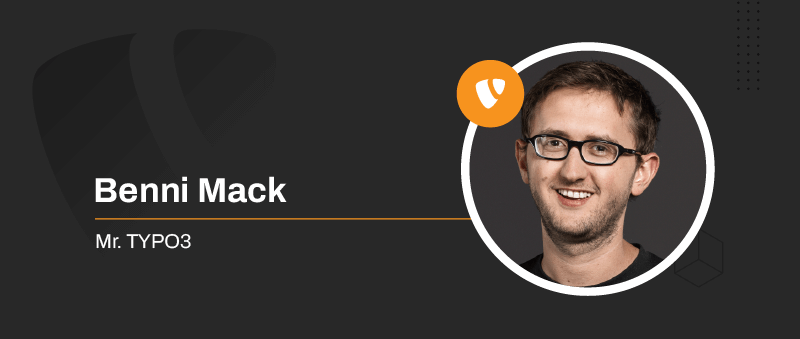 Benni Mack (Mr. TYPO3) Benni Mack (Mr. TYPO3)