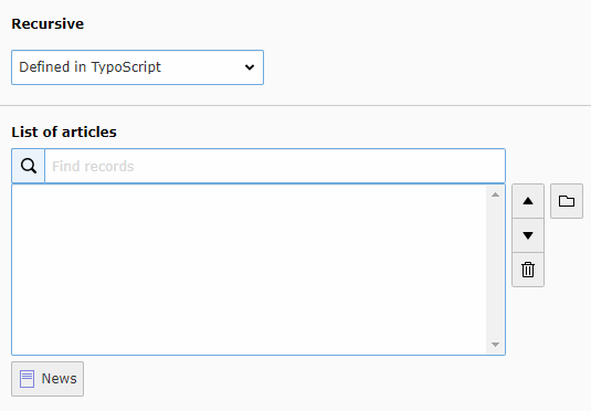 TYPO3 News Configurations TYPO3 News Configurations