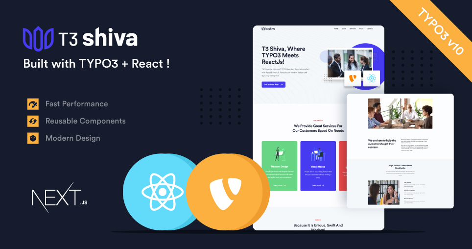 TYPO3 Reactjs Template TYPO3 Reactjs Template