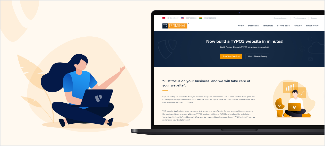 TYPO3 SaaS at T3Planet