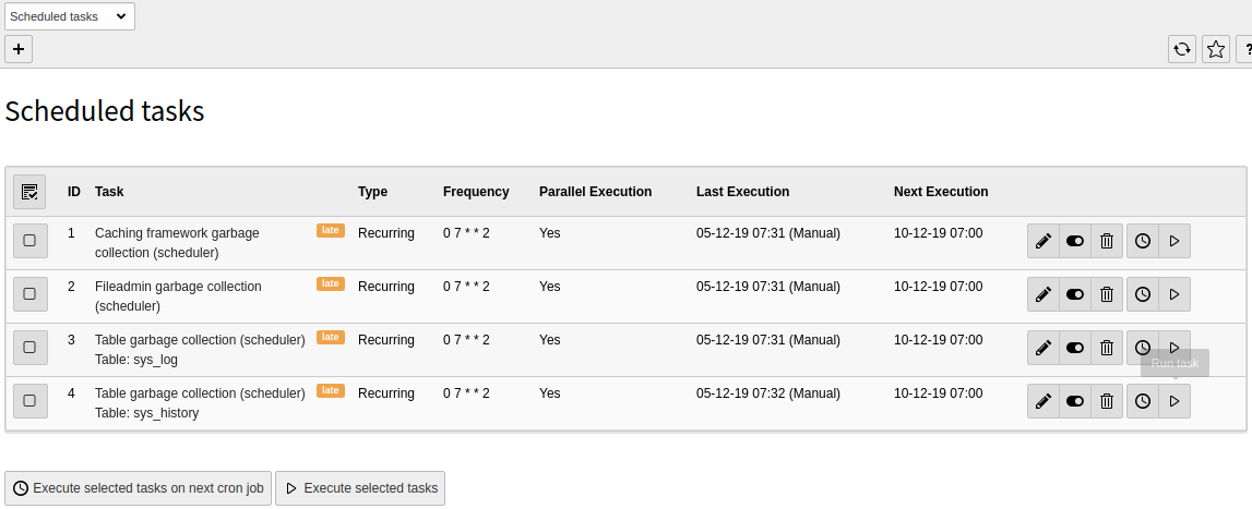 Must-Have Scheduler For Optimized TYPO3 Installation