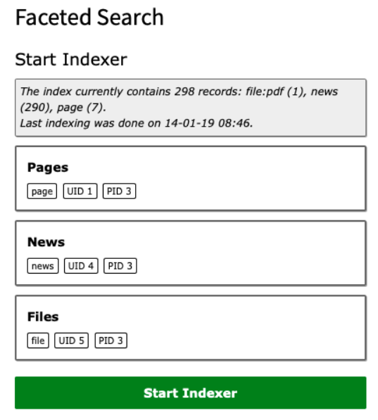 Indexing process for ke_search (ke_search)