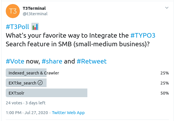 Best TYPO3 search solution for SMB