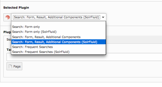 Step 3. Choose “Search: Form, Result, Additional Components”
