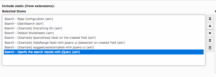  How can I enable AJAX Search in TYPO3 Solr