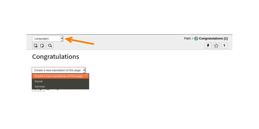 Step: 2 In the drop-down menu “Create a new Page "