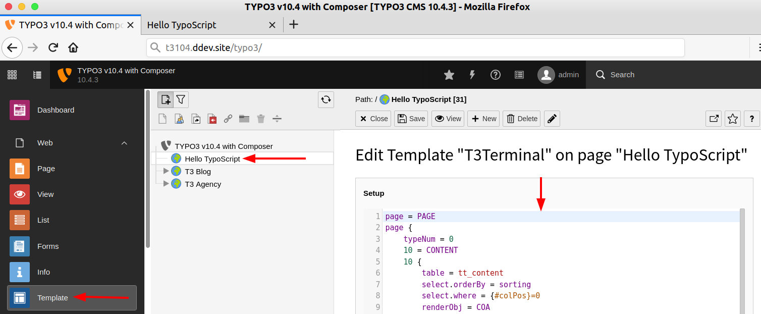Setup, Add below code.