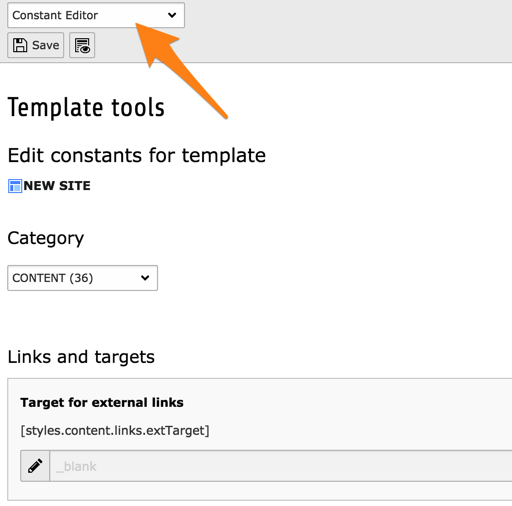 The Constant Editor The Constant Editor