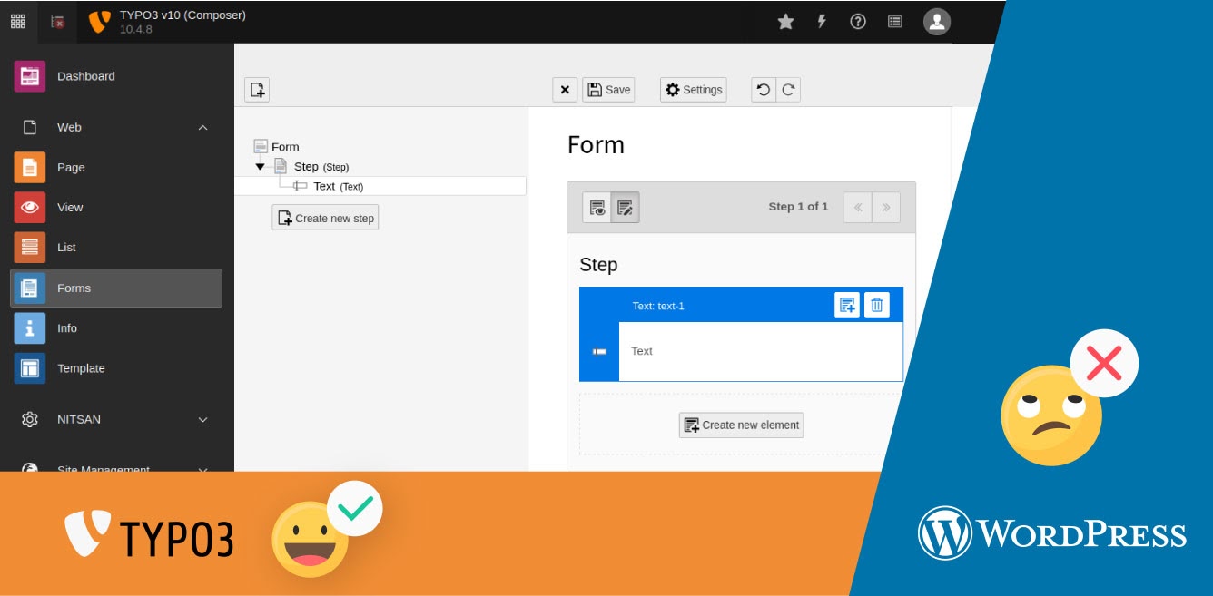 Built-in Drag & Drop Forms