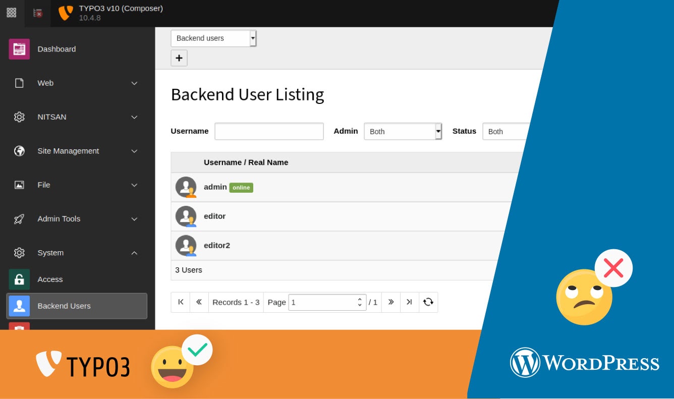 Complete Backend Users Management