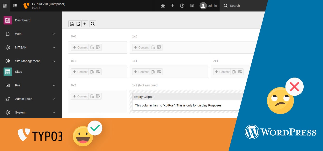 Flexible TYPO3 Backend Layouts