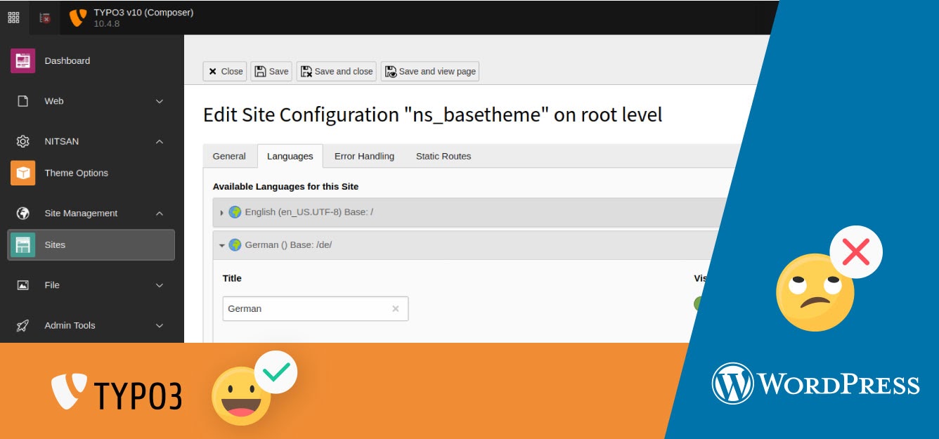 Multi-Language Capability Since 1999 in TYPO3!