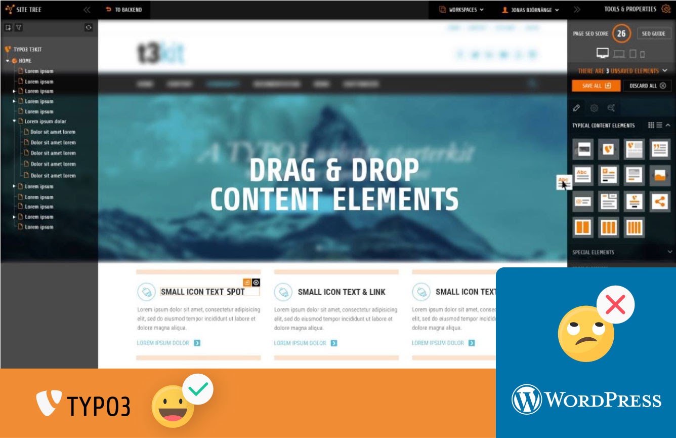 Next Generation Frontend Editing in TYPO3