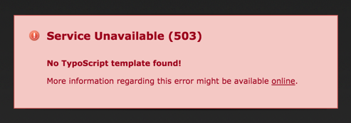 Service Unavailable (503)