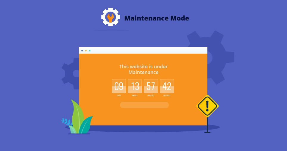 Set your TYPO3 website into Maintenance Mode