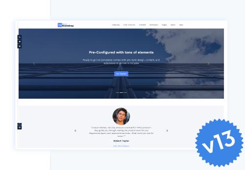 TYPO3 Templates T3 ReactBootstrap
