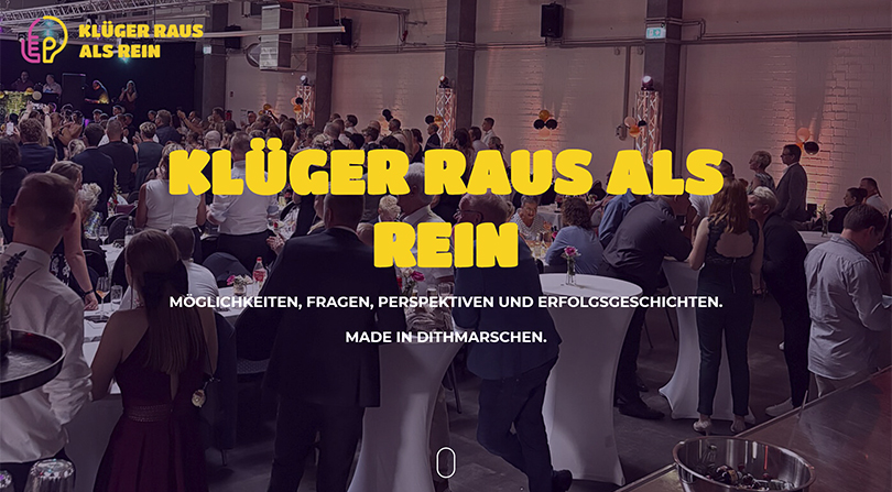 Klüger raus als rein