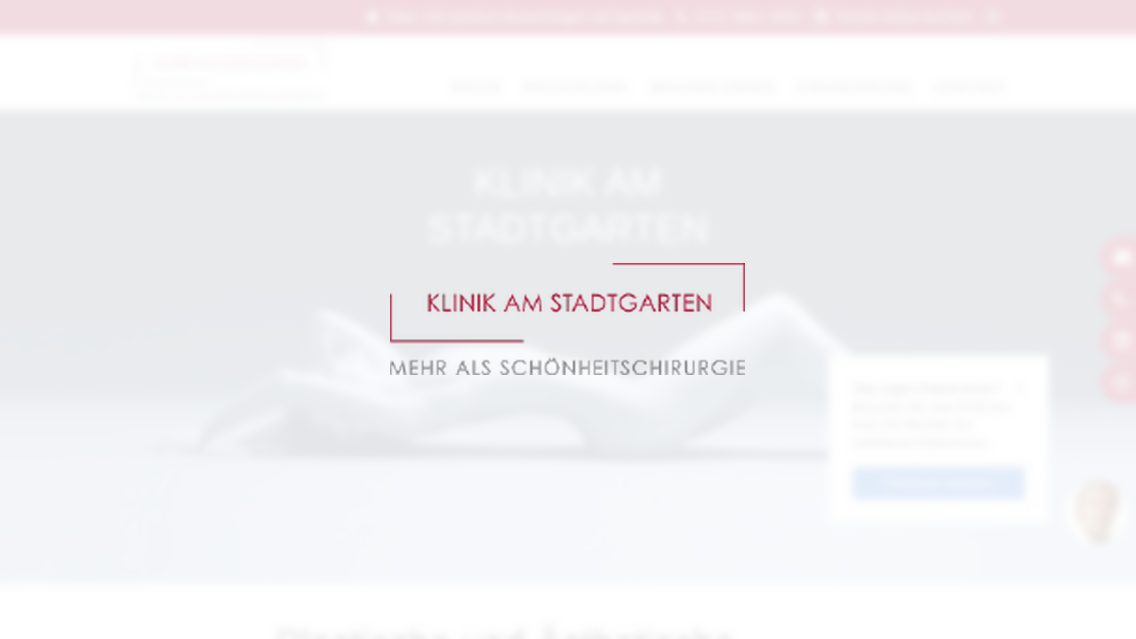 Website von KASG, TYPO3 Referenz mit Backup Plus for TYPO3